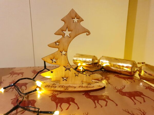 Standing Christmas Tree Bauble Holder