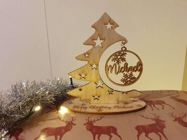 Standing Christmas Tree Bauble Holder - Image 4