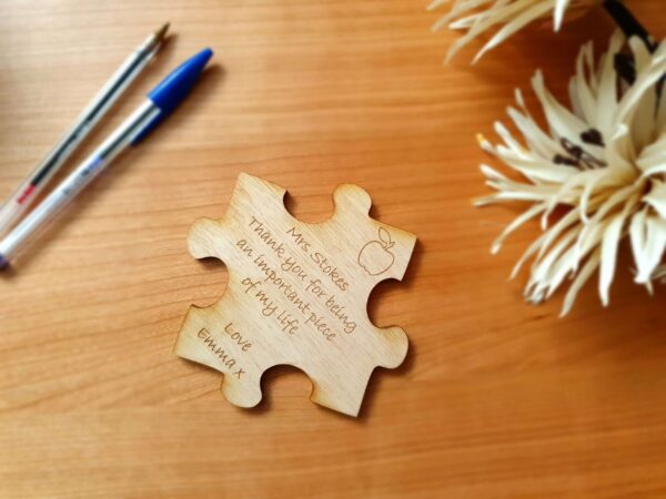 Thank You Teacher - Puzzle Coaster