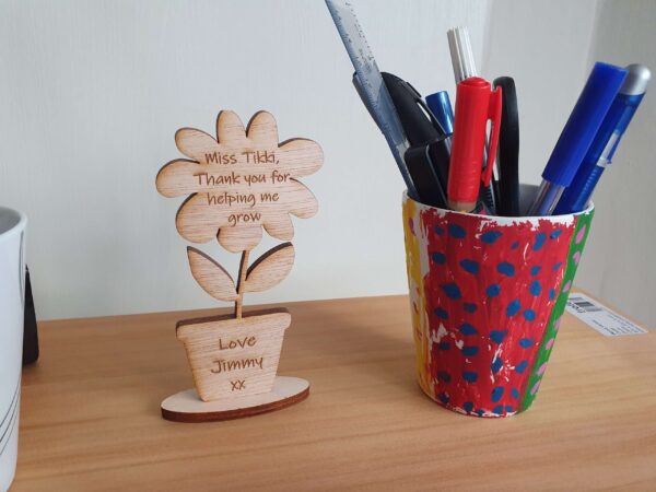 Thank You Teacher - Flower Pot