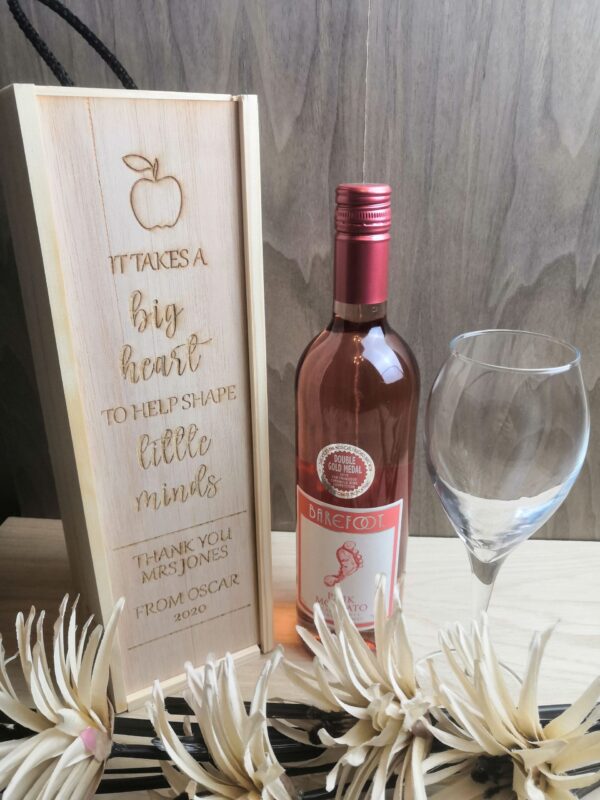 Thank You Teacher - Personalised Wine Box