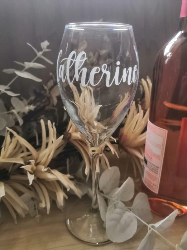Personalised Engraved Wine Glass