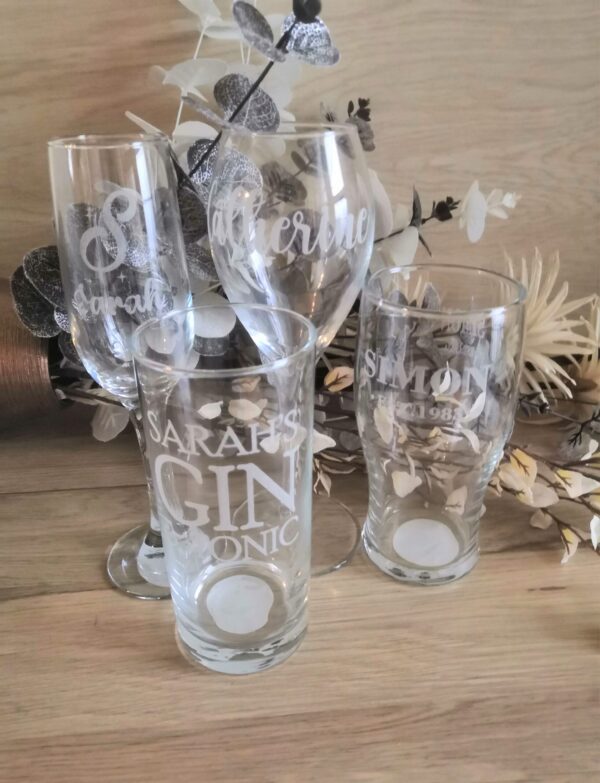 Personalised Engraved Champagne Flute - Image 2