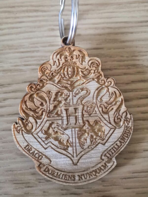 Harry Potter House Crest Keychain