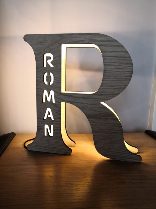 Personalised LED Night Light/Letter Lamps - Free Standing or Hangable - Image 9