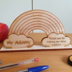 Thank You Teacher - Rainbow