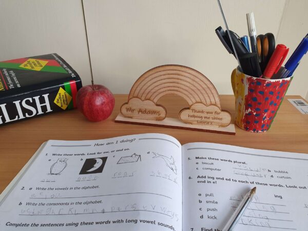 Thank You Teacher - Rainbow - Image 2