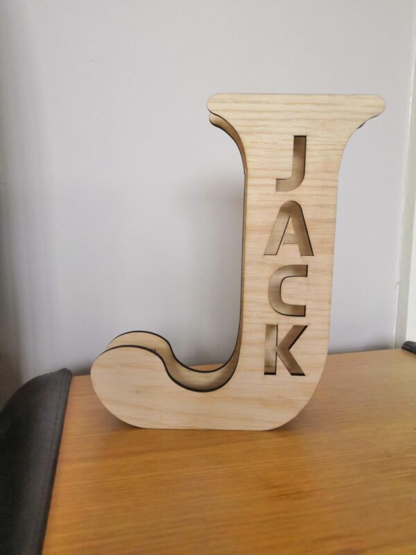 Personalised LED Night Light/Letter Lamps - Free Standing or Hangable - Image 10