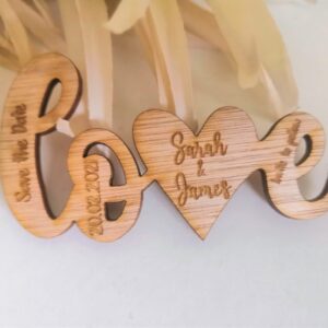 Save The Date Wedding Magnets Wedding Magnets - Love