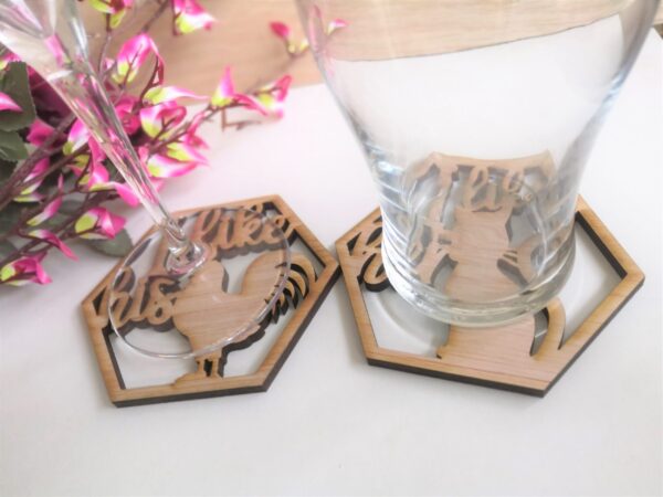 I like His../I like her... Cheeky/Naughty Coaster Set - Image 3