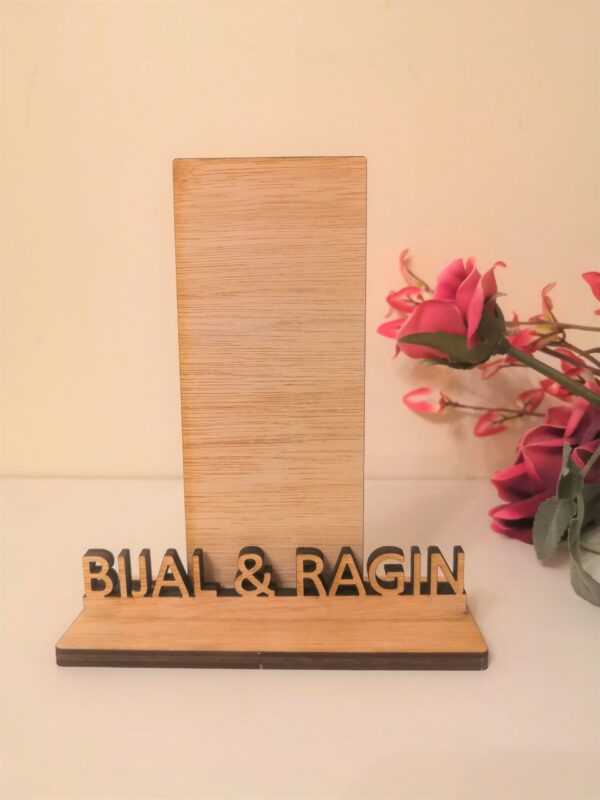 Engraved/Carved Personalised Photo Frame - Image 5
