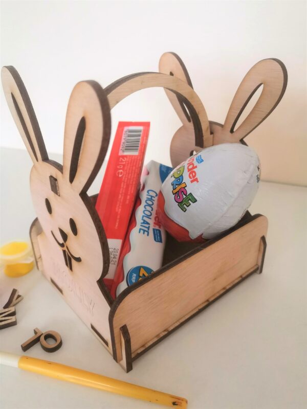 Personalised Make Your Own Easter Egg Holder / Bunny Pen Pot Activity / Easter Crafts for Children / Easter Egg Hunt (Copy) - Image 5