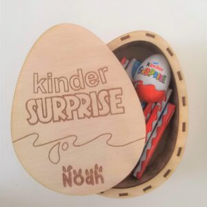 Personalised Kinder Surprise Egg Box