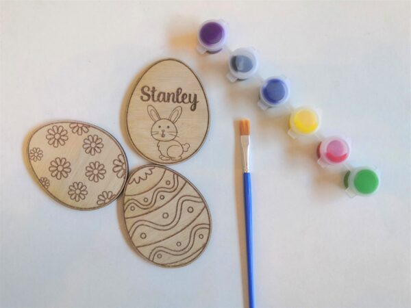 Personalised Paint Your Own Easter Eggs - Decoration / Easter Crafts for Children / Easter Egg Hunt - Image 4