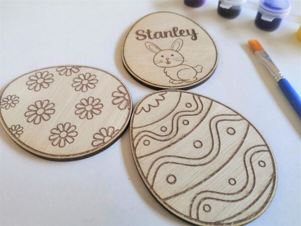 Personalised Paint Your Own Easter Eggs - Decoration / Easter Crafts for Children / Easter Egg Hunt - Image 3