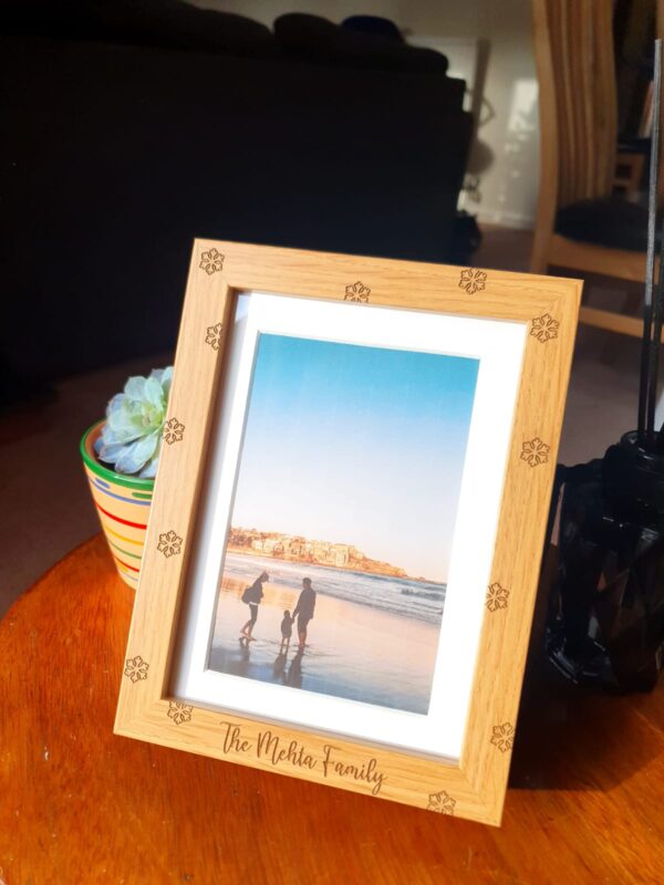 Engraved and Personalised Photo Frames - Various Sizes, Colours & Designs - Image 9