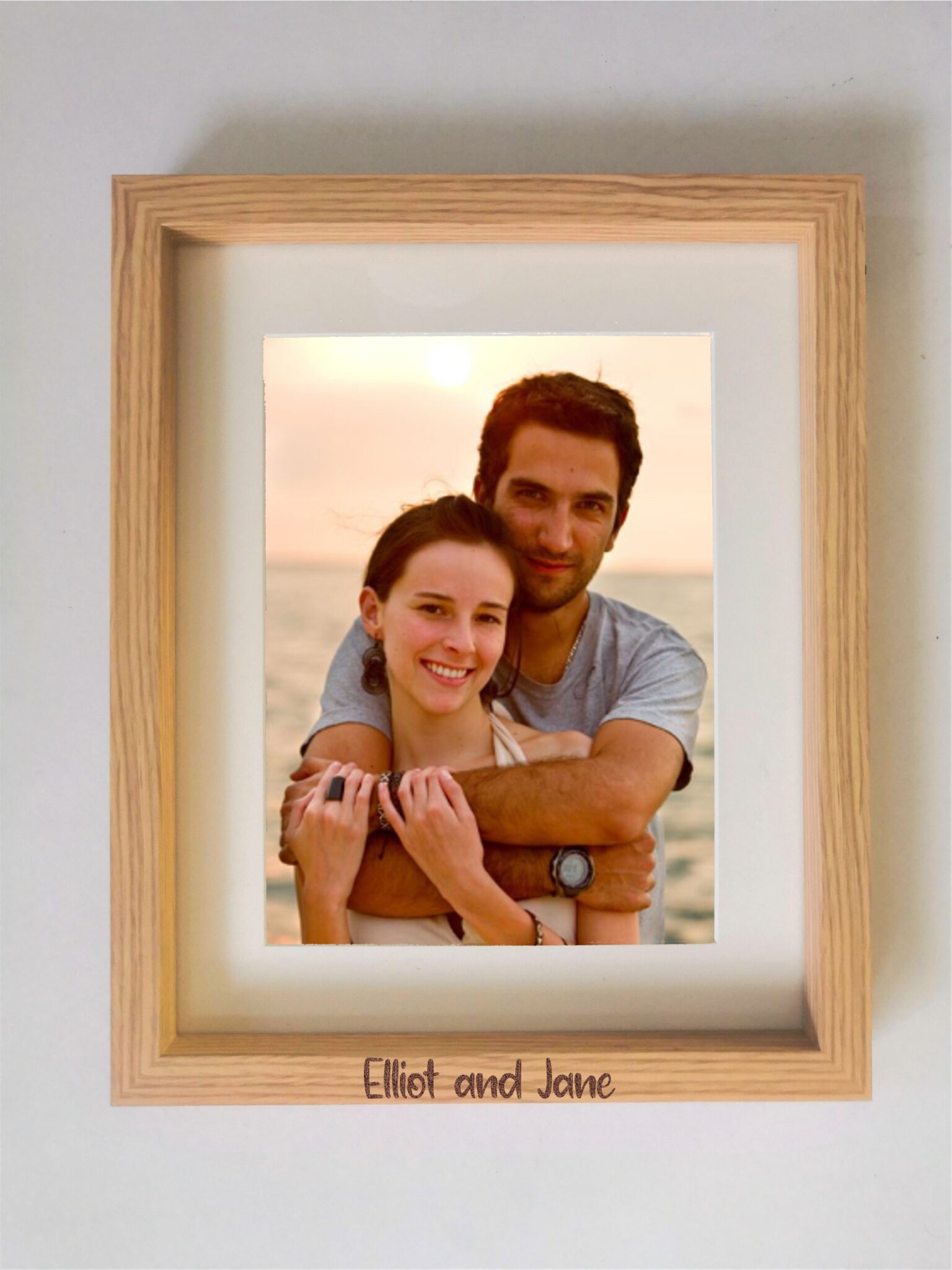 Engraved and Personalised Photo Frames Various Sizes, Colours