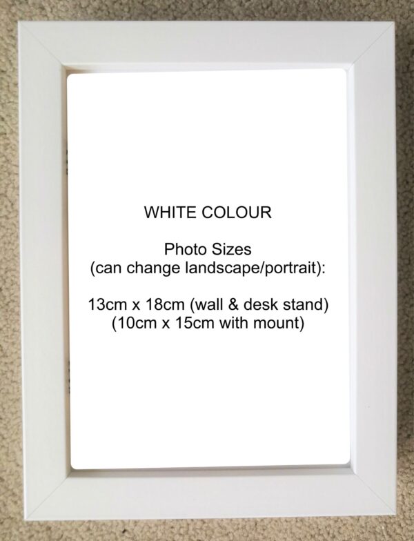 Engraved and Personalised Photo Frames - Various Sizes, Colours & Designs - Image 8
