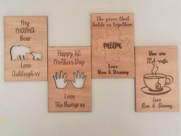 Mother's Day Card with Stand - Tea-Riffic - Image 2