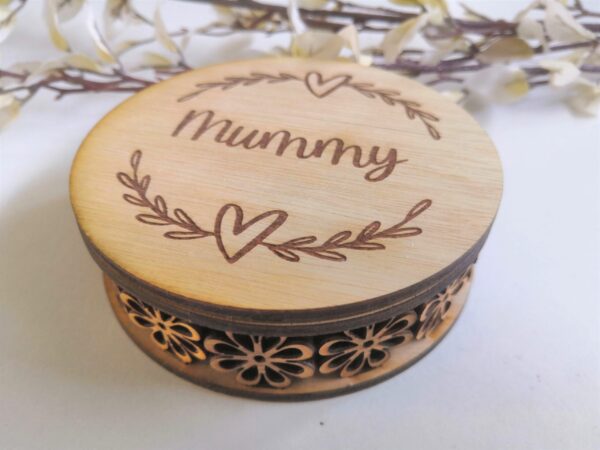 Personalised Wooden Jewellery Pot/Box/Holder/Tray - Image 5