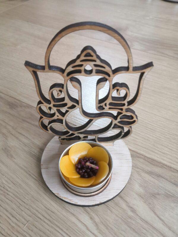 Ganesh Tea Light Holder - Image 2