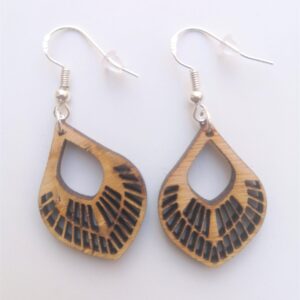 Tear Drop Earrings - Dangling - Wire Hook - Light Weight (Style 7)