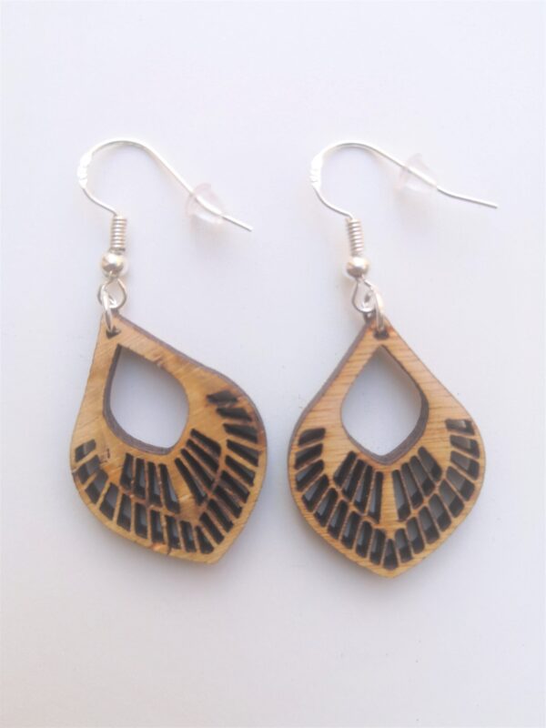 Tear Drop Earrings - Dangling - Wire Hook - Light Weight (Style 7)