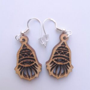 Santa Drop Earrings - Dangling - Wire Hook - Light Weight (Style 6)