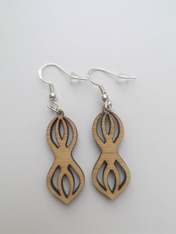 Bubble Drop Earrings - Dangling - Wire Hook - Light Weight (Style 2)