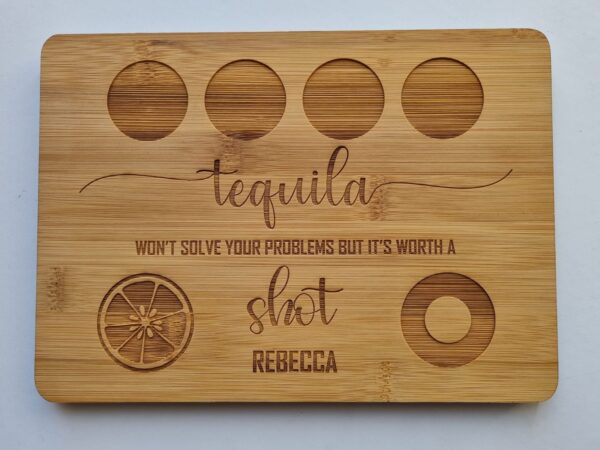Tequila Chopping Board