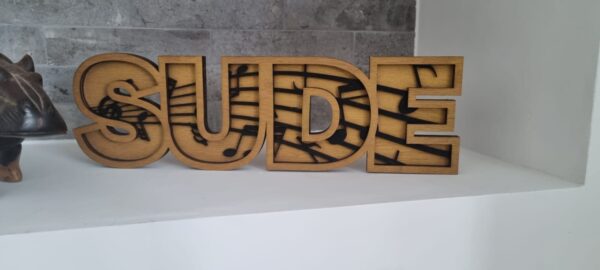 Personalised and Custom Themed Door Sign - Name Plaque - Wooden - Gift - Keepsake - Decor - Wall - Name Plate - Free Standing - Wall - 3D - Image 8