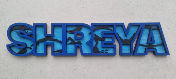 Personalised and Custom Themed Door Sign - Name Plaque - Wooden - Gift - Keepsake - Decor - Wall - Name Plate - Free Standing - Wall - 3D - Image 10