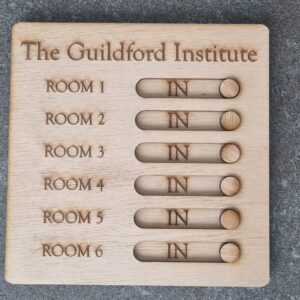 Personalised Wooden Kids Checklist / Routine Board / To Do list / Chores List / Schedule Reminder - Children's Gift, Autism Routine, In/Out - Image 5