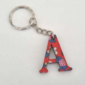 Personalised LIBERTY of London Letter Keychains