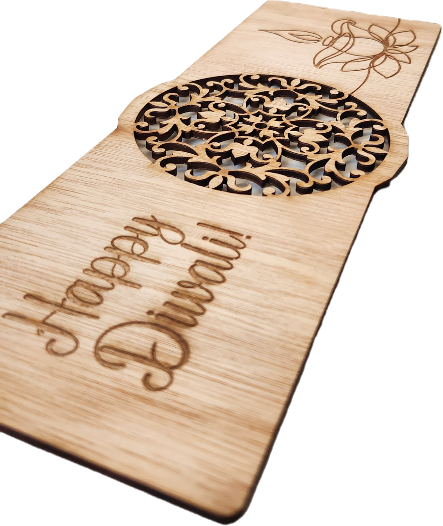 Homemade Mithai Shaped Candles In A Personalised Wooden Box - Image 6